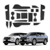 SXCY 新型 トヨタ アルファード40系 ヴェルファイア 40系 専用 インテリアラバーマット ゴムマット 滑り止め ドアポケットマット コンソールマット 騒音防止 キズ防止 簡単取付 カスタムパーツ アクセサリー 内装ドレスアップ (白)