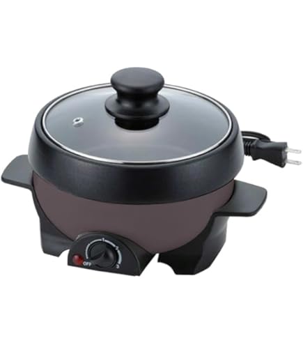 Amazon | 丸山技研 電気 グリルパン 21cm ガラス蓋 1~3人用 日本製