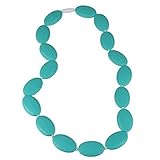 Saron Tech. Silicone Teething Necklace with Baby-safe Jewelry By FAVEfemme - Bpa-free, Best Soothing