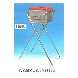 つくし工房 折りたたみ型すいがら缶 安全灰皿 フタ付 8045