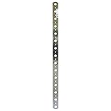 和気産業(Waki Sangyo) ステン自在プレート 厚口 補強金具 接合金具 連結金具 シルバー 19×350mm BKー245