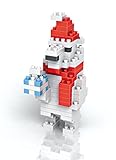 LOZ クリスマス熊のブロック 積み木 おもちゃ ダイヤモンドブロック 知育トイ ブロック 9122