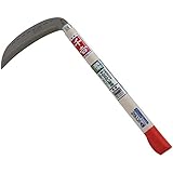 千吉 鋼付ステン 両刃薄鎌 180MM