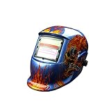自動遮光　溶接面　溶接マスク　溶接ヘルメット　TIG、MAG、MIG、アーク対応/ 遮光速度1/25000秒 ソーラー電池採用　6番