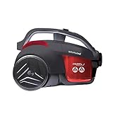 Hoover LA71WR10 Whirlwind Cylinder Vacuum Cleaner, 1.2 Litre, 700 W, Red/Grey, (Certified Refurbishe