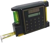 3 Metre / 10足の測定テープwithレベルと計算機by Amtech