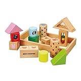 [ミキハウス] MIKIHOUSE 【ミキハウス(ベビー)】 【箱付】ラトルブロック(積み木) 46-1239-786