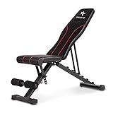 GOGOJUMP トレーニングベンチ インクラインベンチ ダンベル対応 角度調節可能 折りたたみ式 マルチシットアップ