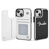 フェンダー Fender iPhone 14 ケース 背面カード収納 手帳型 耐衝撃 合皮 スマホケース 6.1インチ 背面カードケース iPhone 14 用 ケース 軽量 財布型 スマホケース スマホカバー (iPhone 14)