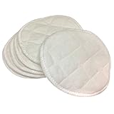 WindWing コットン100% 母乳パッド 10枚(５ペア) 洗える 布製 母乳パッド 育児 授乳用パッド 授乳用ブラジャーパッド