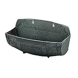 アイリスオーヤマ プランター 木樽風ウォールプランター 370 ダークブラウン