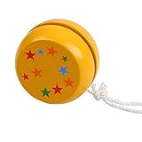 Hzjundasi Classic 子供 Brain おもちゃ 木製 Design Kids Colorful String 木材 ヨーヨー ボール