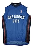NBA Oklahoma City ThunderメンズノースリーブAway Cycling Jersey S