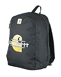 Carhartt Traditional School-Backpack, Black Big C [並行輸入品]