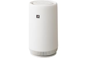 シャープ 空気清浄機 FU-SC01-W プラズマクラスター 7000 おすすめ畳数 6畳 360°下吸込み ナイトライト コンパクトタイプ