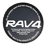 適用TOYOTA車タイヤカバー スペアタイヤカバー 収納 保管カバー 車用１４インチ、１５インチ、１６インチ、１７インチ 簡単装着 防水 PUVレザー