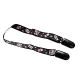 Prettyia 高品質　赤ちゃん　ベビー　ビブクリップ　ベビーカー　毛布クリップ　タオルクリップ　ベビー　授乳　摂食　調整可能　全6色 - ブラック