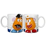 ディズニーピクサー 「 トイ・ストーリー 」 ポテトヘッド夫妻 LOVE ペア マグカップ 3...