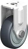 Blickle BRA-TPA 50K-FK Fixed Caster, 1.97 Wheel Diameter, 110 lb. Load Capacity by Blickle