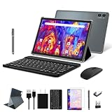 10.1インチ タブレットwi-fiモデル 8コアCPU 128GB+4GB(2024年発売) Android タブレットアンドロイド 5G+2.4G WiFi GPS BT5.2 8MP/13MP カメラ GMS認証済み OTG対応1TBまでmicroSDカード拡張 軽量 エンターテインメント 子供用にも 授業、仕事2in1タブレット