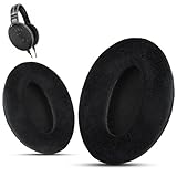 Krone Kalpasmos ゼンハイザー交換用イヤーパッド – HD 650、HD600、HD580、HD660S、HD565、HD545ヘッドフォンに対応 – Sennheiser HD 650用メモリーフォームクッション – ブラック