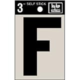 hy-ko Prod粘着レターF、3、"ブラック( 30416 )