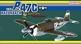 プラッツ DRAGON WINGS 1/72 P-47C サンダーボルト レザーバック 第4戦闘航空群 第334戦闘飛行隊The Missouri Kid - Sho Me