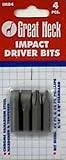 Great NeckIMB4Impact Driver Bit Set-4PC IMPACT BIT SET (並行輸入品)