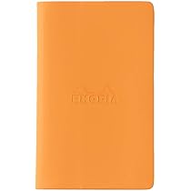 Amazon | Rhodia Staple Boundノート A7 ドット罫線 オレンジ | 紙製品