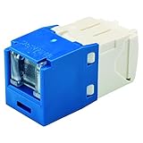 パンドウイット カテゴリ6 シャッター付モジュラージャック 青 CJH688TGBU