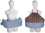 San Diego Bebe Nursing Pillow With Matching Privacy Cover - Blue by Double Blessings [並行輸入品]