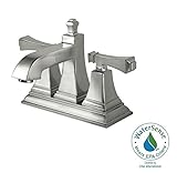 ペガサス67106 W-8004 Exhibit 4で。センターセット2-handle high-arcバスルーム蛇口でつや消しニッケル