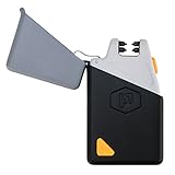 電源実用的Sparkr Mini – USB充電式防風Electricプラズマライターと懐中電灯 – デュアル円弧シガレットライターfor Everyday Carry