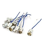uxcell ライトソケット1156 BA15S S25　並列　車のテールブレーキバルブ　LEDライトソケット 10個入り