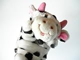 １２干支のパペット　腕人形　うし　ツートン