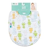 Lille Quib Baby Bib, Robots by Lille [並行輸入品]