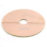 15センチメートルダイヤ3000グリットライムピンク石のタイルグラインダーダイヤモンド研磨パッド