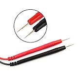 Leaningtech テストプローブfor DMM デジタルマルチメーター 先端 金メッキICs, LED, SMD 1000V 10A