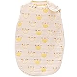 UEK 6重ガーゼ スリーパー パジャマ ベビー キッズ 寝袋 100％綿 子供 赤ちゃん ギフト 出産祝い 45×80cm， クラウン柄