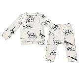 Perfk パーカーロングパンツセット　　2枚セット　赤ちゃん　綿　服　　衣装　　ソフト　　全4サイズ - ブラックとベージュ, 12〜18ヶ月191g