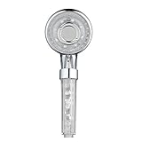 Airbibo シャワーヘッド 塩素除去 節水 節約 水漏れ防止のパッキン 工具不要 増圧 取付簡単3段階モード 手元ストップ 止水機能 水流調整 ステンレス板 極細水流 国際共通 トルマリンボール入