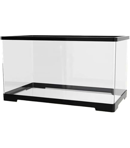 Amazon | 金魚鉢 小型 アクリル水槽 スクエア金魚水槽 MumuElf
