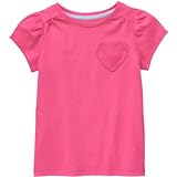 ジンボリー GYMBOREE/ ハートポケットティ ポピーピンク トップス半袖Tシャツ 6～12ヶ月【並行輸入】