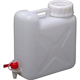 MIZUHO（ミズホ) 扁平缶ケミカルコック付【広口】 10L No.0316