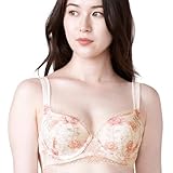 [トリンプ] 恋するブラ(R) 583 ブラジャー 10216800 ワイヤーあり ブラ パッド付き 体の動きにぴったりフィット 痛くなりにくい D75 M015(ホワイト)