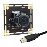 Magnolia 1.3MP ローライト USB カメラモジュール 広角ウェブカメラ 180度魚眼レンズ付き AR0130 ミニライトバーンカメラ 埋め込み工業用ウェブカメラボード Raspberry Pi、Jetson Nano用