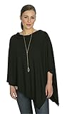 Bamboobies Chic Nursing Shawl - Nursing Cover for Maternity and More, Black by Bamboobies