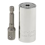 ユニバーサル1/4 "-3/4"グリップソケットレンチパワードリルアダプタツールセット