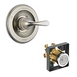 デルタDelta kvodcl-t13020-ssクラシックバルブのみキットpressure-balance単一機能カートリッジ、ブリリアンスステンレスブリリアンスステンレス