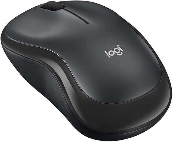 【Amazon.co.jp限定】 ロジクール ワイヤレスマウス 無線 静音 M220CG 小型 電池寿命最大18ケ月 左右対称 M220 マウス 無線マウス 静音マウス グレー 国内正規品 - 1